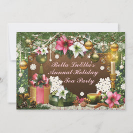 Feiertags-WeihnachtsParty Einladungen