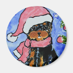 Feiertags Yorkie Poo Magnet
