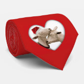 Feiertags-Ziegen-Liebe Krawatte (Gerollt)