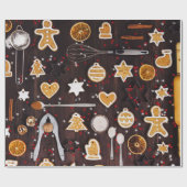 Feiertagsbacken Geschenkpapier (Flach)