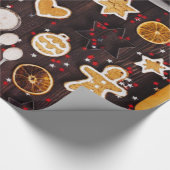 Feiertagsbacken Geschenkpapier (Ecke)
