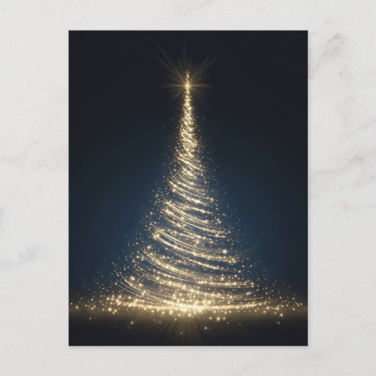 FEIERTAGSBAUM #1 POSTKARTE (Vorderseite)