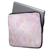 Feiertagsbeschaffenheit des Valentinsgrußes Laptopschutzhülle (Vorderseite Links)