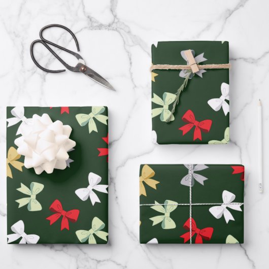 Feiertagsbögen Geschenkpapier Set (Vorderseite)