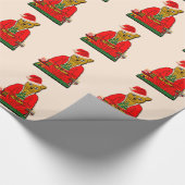 Feiertagsbuddha-Packpapier Geschenkpapier (Ecke)