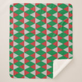 Feiertagsdiamanten Sherpadecke (Vorderseite)