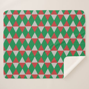 Feiertagsdiamanten Sherpadecke