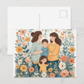 Feiertagsfeier Postkarte (Vorne/Hinten)