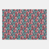 Feiertagsfeststellungen in der Marine Geschenkpapier Set (Vorderseite 2)