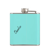 Feiertagsflasche individueller Name "alles Lit Flachmann (Rückseite)