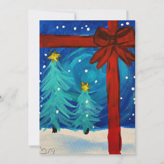 Feiertagsgeschenk Feiertagskarte