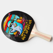 Feiertagsgeschenk für Feiertage Tischtennis Schläger (Seitenansicht)