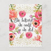 Feiertagsgrüße Feiertagspostkarte (Vorderseite)