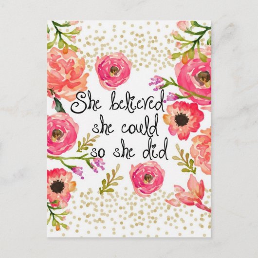 Feiertagsgrüße Feiertagspostkarte (Vorderseite)