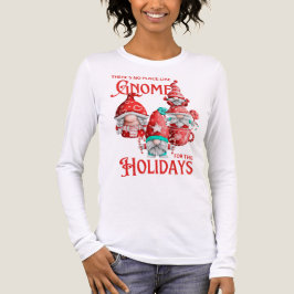Feiertagshemd Kein Ort wie Gnom Tri-Blend Shirt