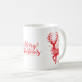 Feiertagshirsch Kaffeetasse (VorderseiteRechts)
