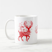 Feiertagshirsch Kaffeetasse (Links)