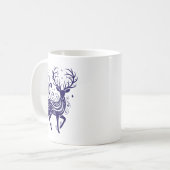 Feiertagshirsch Kaffeetasse (Vorderseite Links)