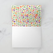 Feiertagsjubeln Feiertagskarte (Innenseite)