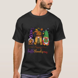 Feiertagsjubiläum in einem T-Shirt Hallothankmas F