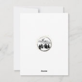 ❄ ❄ ❄ ❄ FEIERTAGSKARTE (Rückseite)