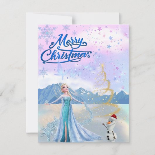 ❄ ❄ ❄ ❄ FEIERTAGSKARTE (Vorderseite)