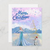 ❄ ❄ ❄ ❄ FEIERTAGSKARTE (Vorne/Hinten)