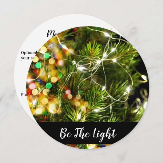 *... FEIERTAGSKARTE (Vorne/Hinten)