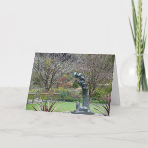 Feiertagskarte, botanische Gärten Dunedins Feiertagskarte