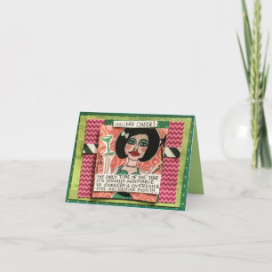 Feiertagskarte - die einzige Jahreszeit