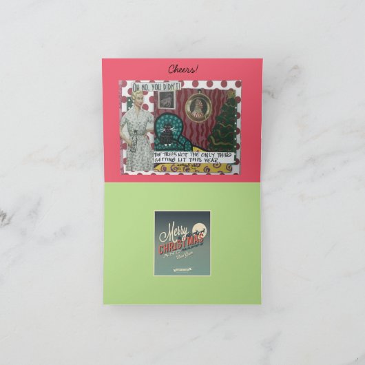 Feiertagskarte - die einzige Jahreszeit (Innenseite)