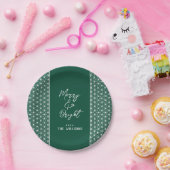 Feiertagskarten | ASANOHA Japanisches Kimono-Muste Pappteller (Party)