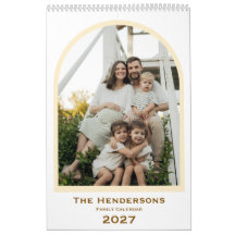 Feiertagsmoderne Familienfoto-Unterschriften