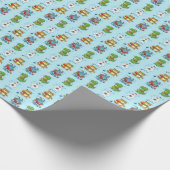Feiertagsmonster Geschenkpapier (Ecke)