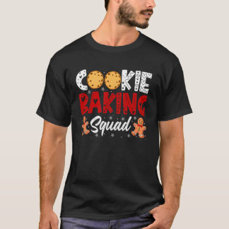 Feiertagsplätzchen-Backtrupp-Crew Frohe Weihnachte T-Shirt