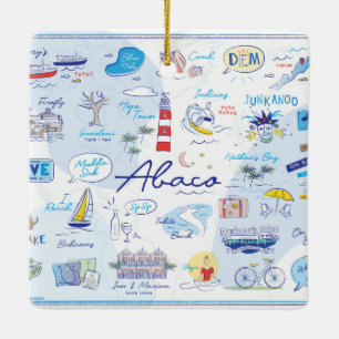 Feiertagsschmuck - Die ABC's of Hope Town Keramikornament