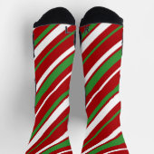 Feiertagsstreifen Socken (Oben)
