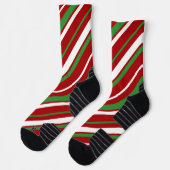 Feiertagsstreifen Socken (Links)
