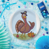 Feiertagstruthahn Pappteller (Party)