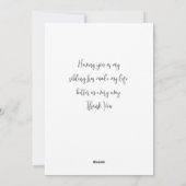 Feiertagsunterschrift - Urlaubskarte individuell a Feiertagskarte (Rückseite)