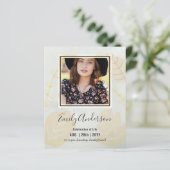 FEIERUNG DES FOTOS für das lebenslange Bestattungs (Stehend Vorderseite)