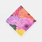 FEIERUNG DES LEBENSMONOGRAMM-PARTY SERVIETTE (Ecke)