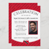 FEIERUNG DES TRINIDAD-Fotos Einladung (Vorne/Hinten)