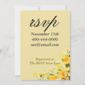 FEIERVERANSTALTUNG PARTY EINLADUNG (Rückseite)