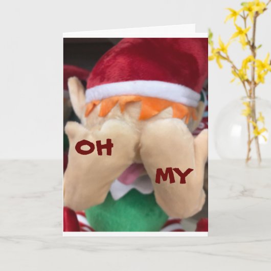 FEIERZEIT **CHRISTMAS FERIENSAISON*** KARTE (Gelbe Blume)