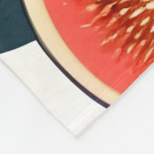 Feige Bohème Fleecedecke (Ecke)