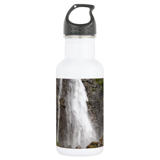 Feigefossen Norwegen Edelstahlflasche (Vorderseite)