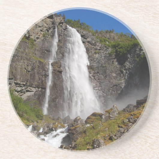 Feigefossen Norwegen Getränkeuntersetzer (Vorne)