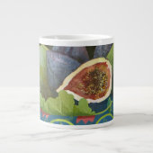 Feigen auf Schwarzem 2014 Jumbo-Tasse (Vorderseite)