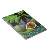 Feigen auf Schwarzem 2014 Notizblock (Rechte Seite)